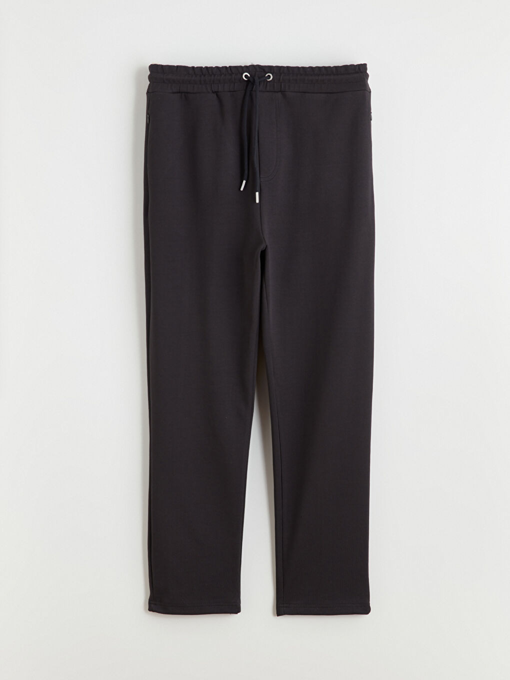 Antrasit Standart Kalıp Erkek Eşofman Altı-4