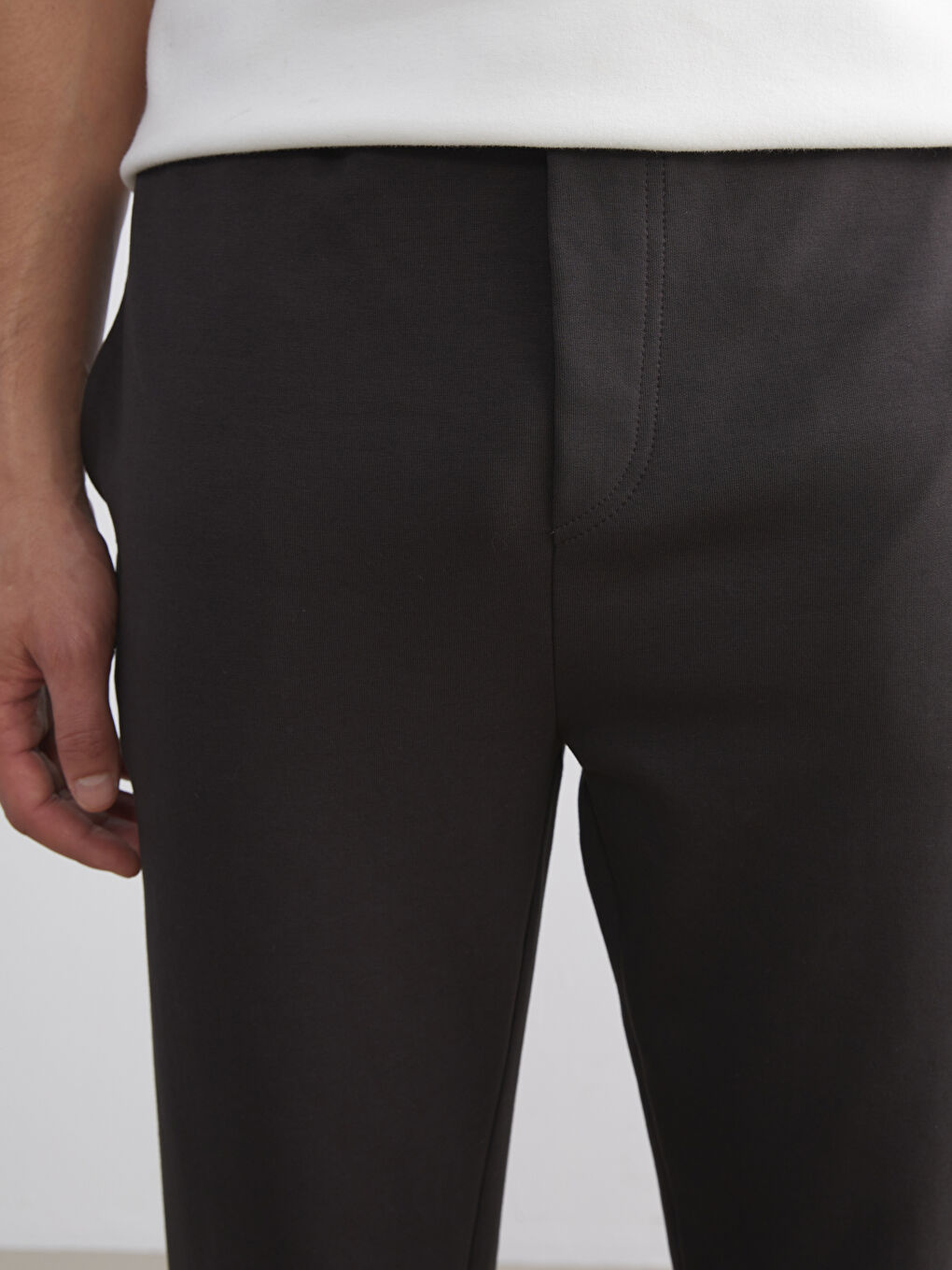 بنطلون رياضي بقصة عادية - للرجال-2