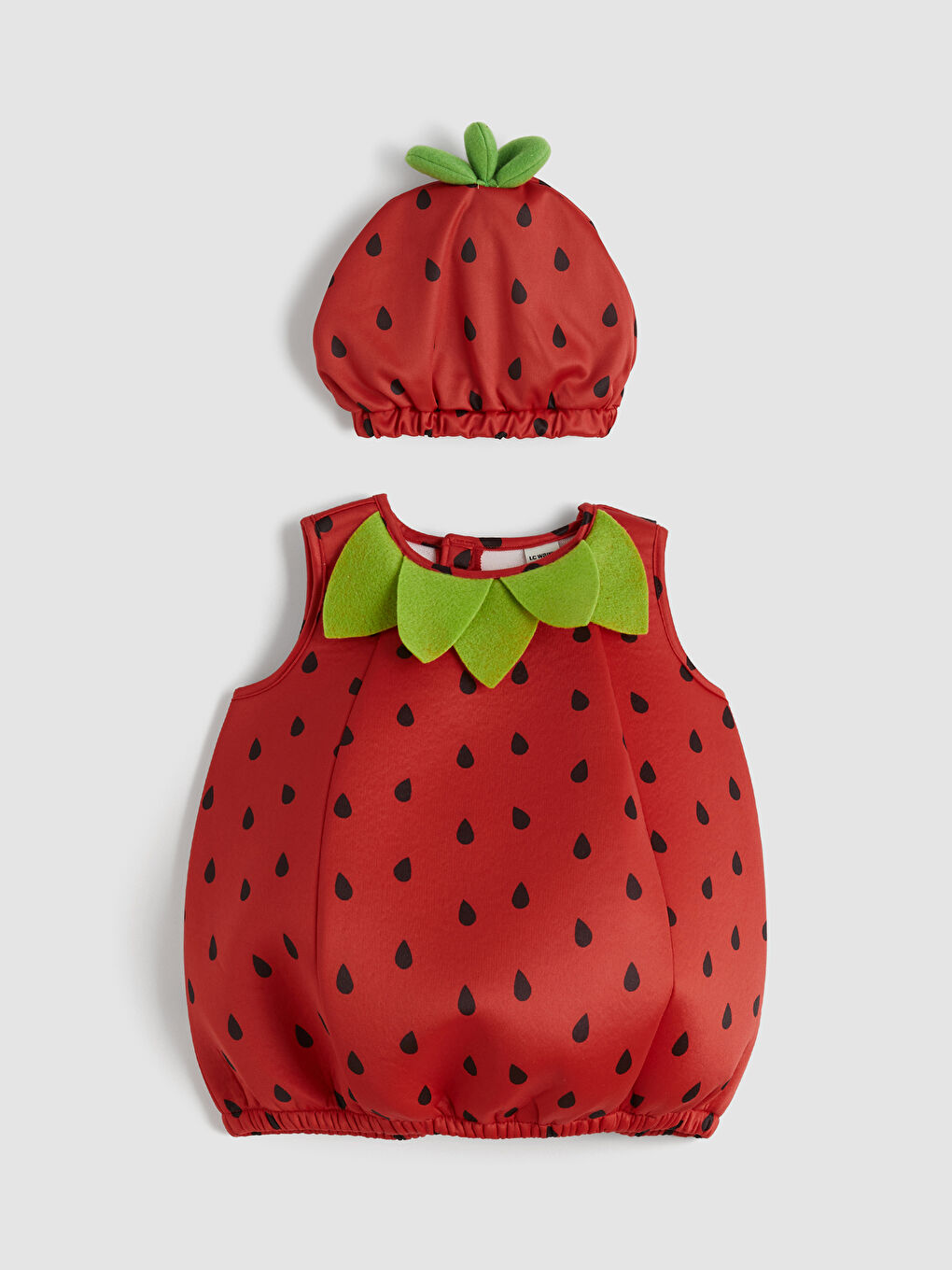 Kırmızı Çilek Kız Çocuk Kostüm-1