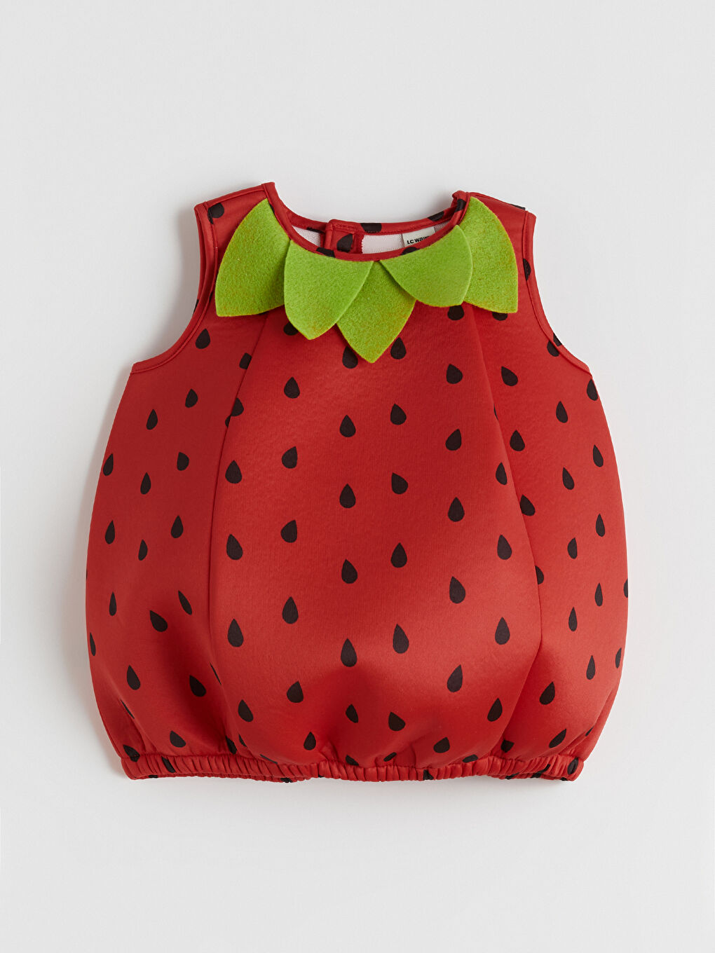 Kırmızı Çilek Kız Çocuk Kostüm-2