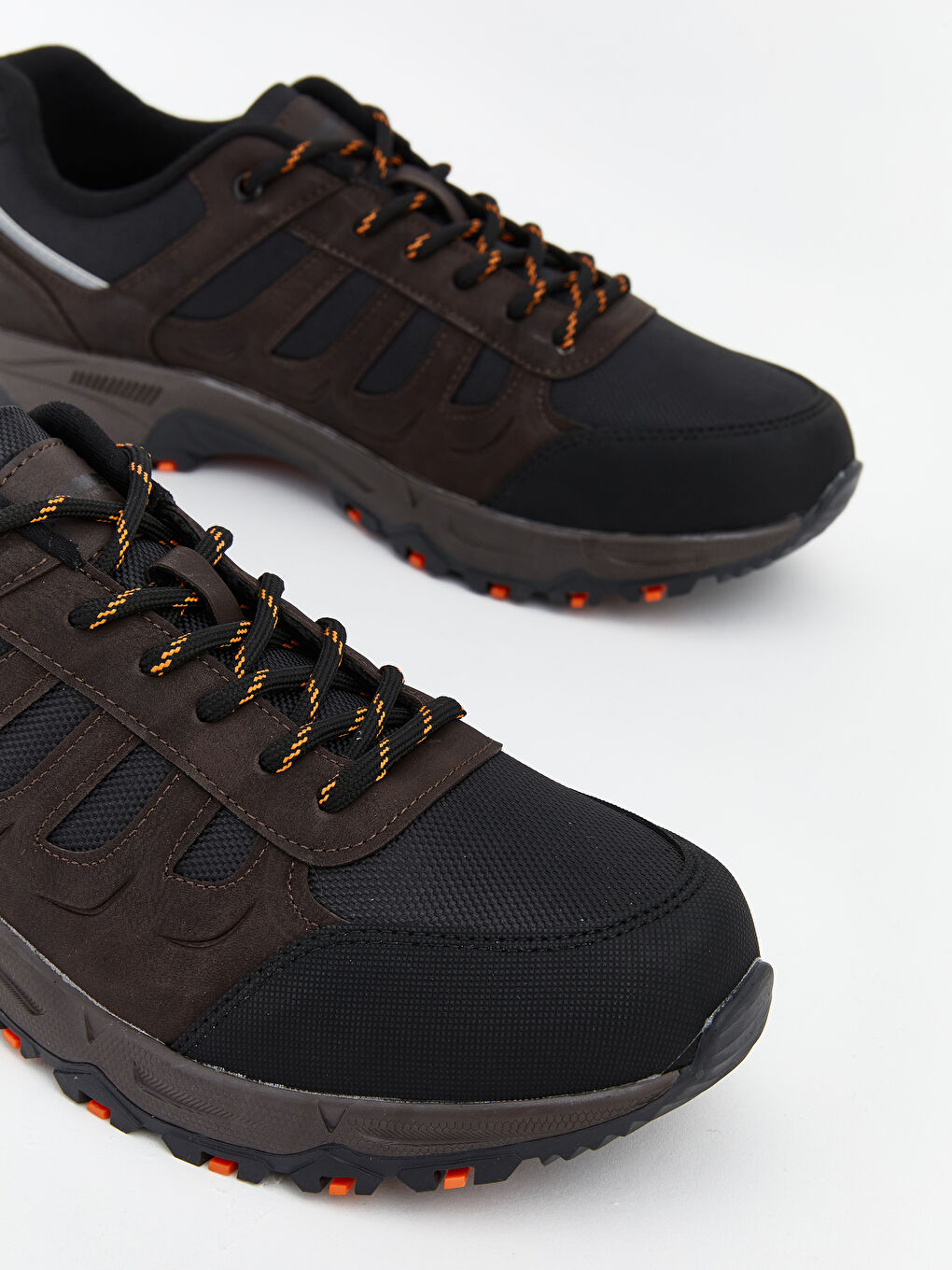 Kahverengi Bağcıklı Erkek Trekking Ayakkabı-2