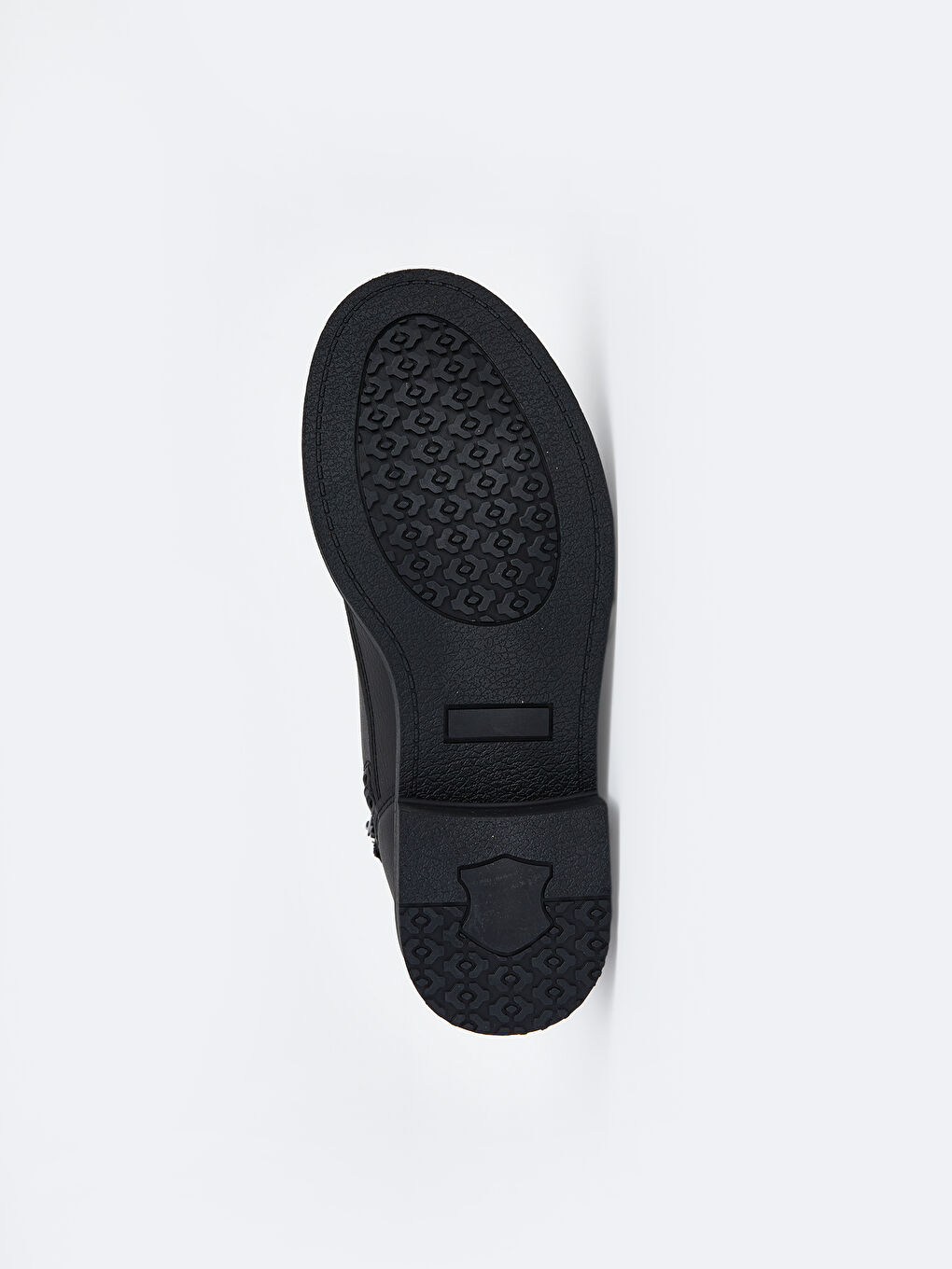 Siyah Bağcıklı Deri Görünümlü Erkek Bot-3