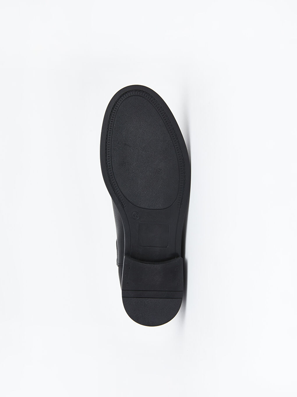 Siyah Deri Görünümlü Erkek Bot-3