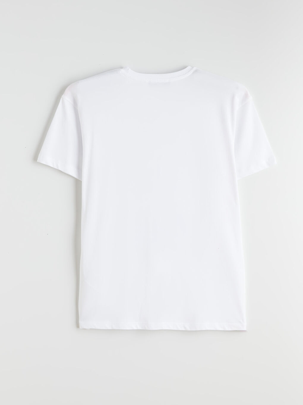 Beyaz İstanbul Baskılı Kadın Tişört-5