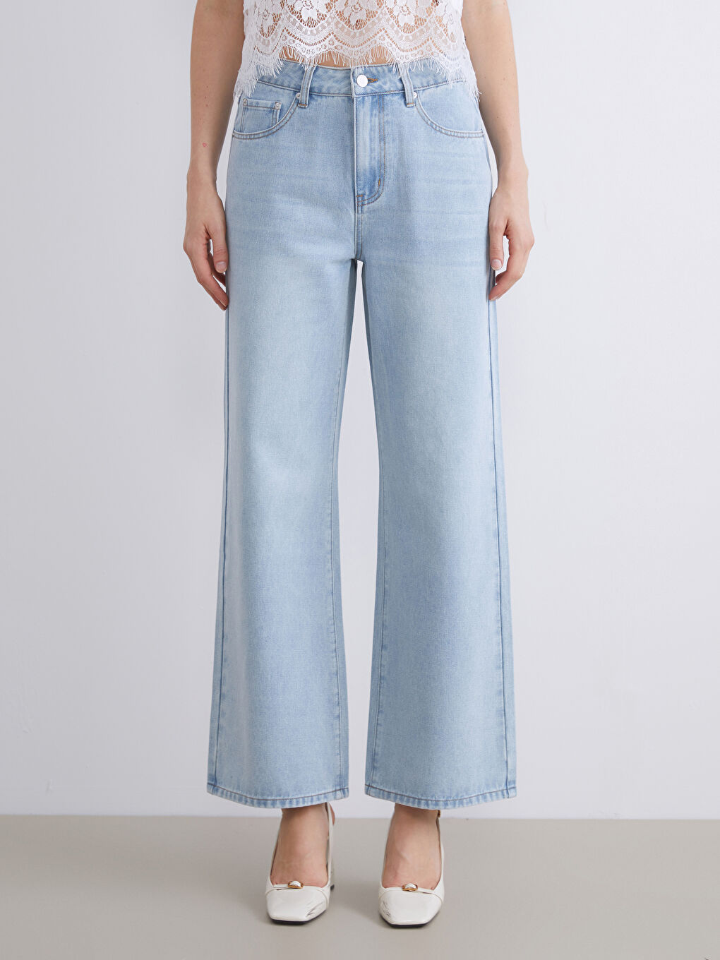 Wideleg Women's Jeans-1
