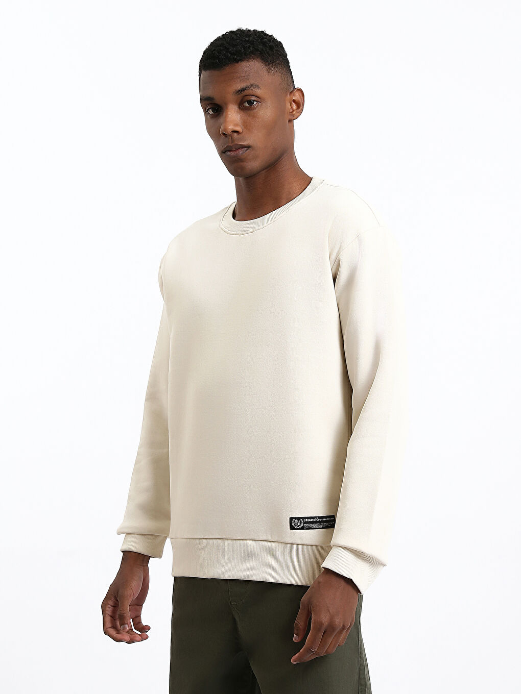 Crew Neck Men's Sweatshirt-3