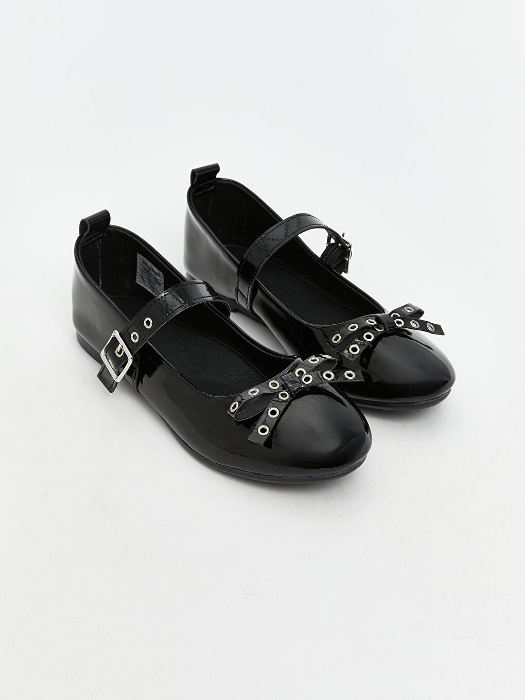 Leather Look Girl's Flats