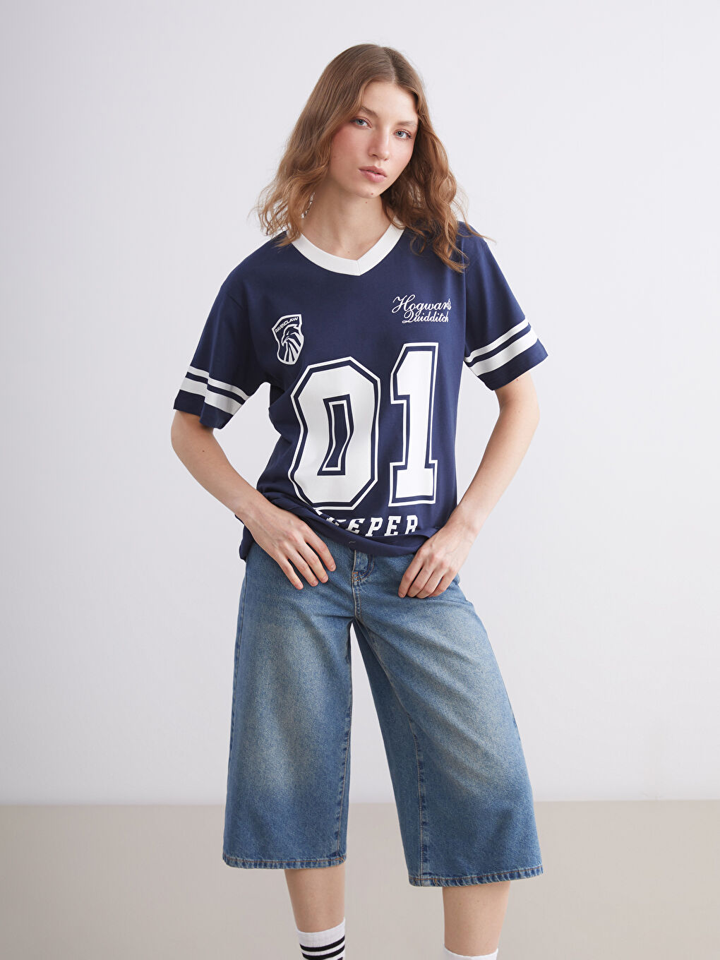 Woman NAVY T-Shirt