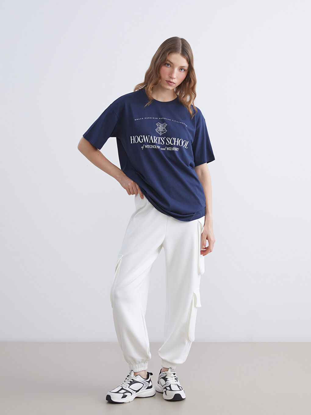 XSIDE Crew Neck Harry Potter Printed Women's T-Shirt -W5K319Z8-ZEJ