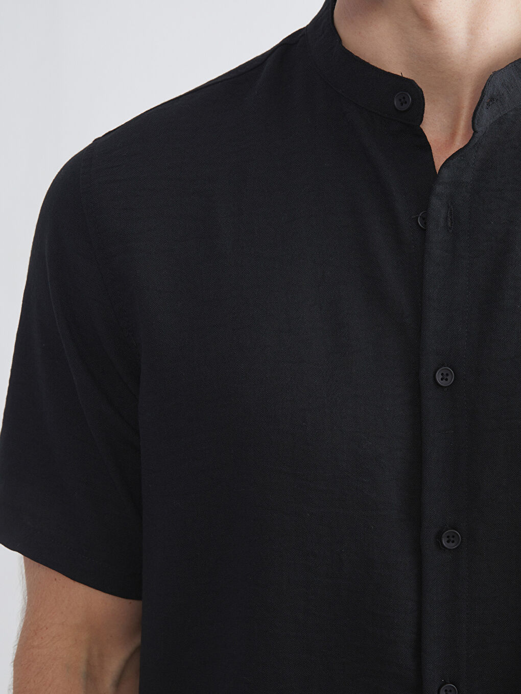 Regular Fit Short Sleeve Men's Shirt-4