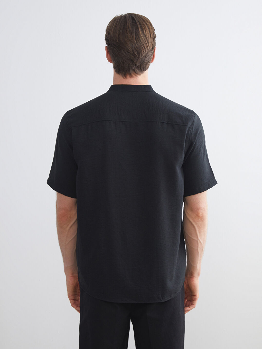 Regular Fit Short Sleeve Men's Shirt-6