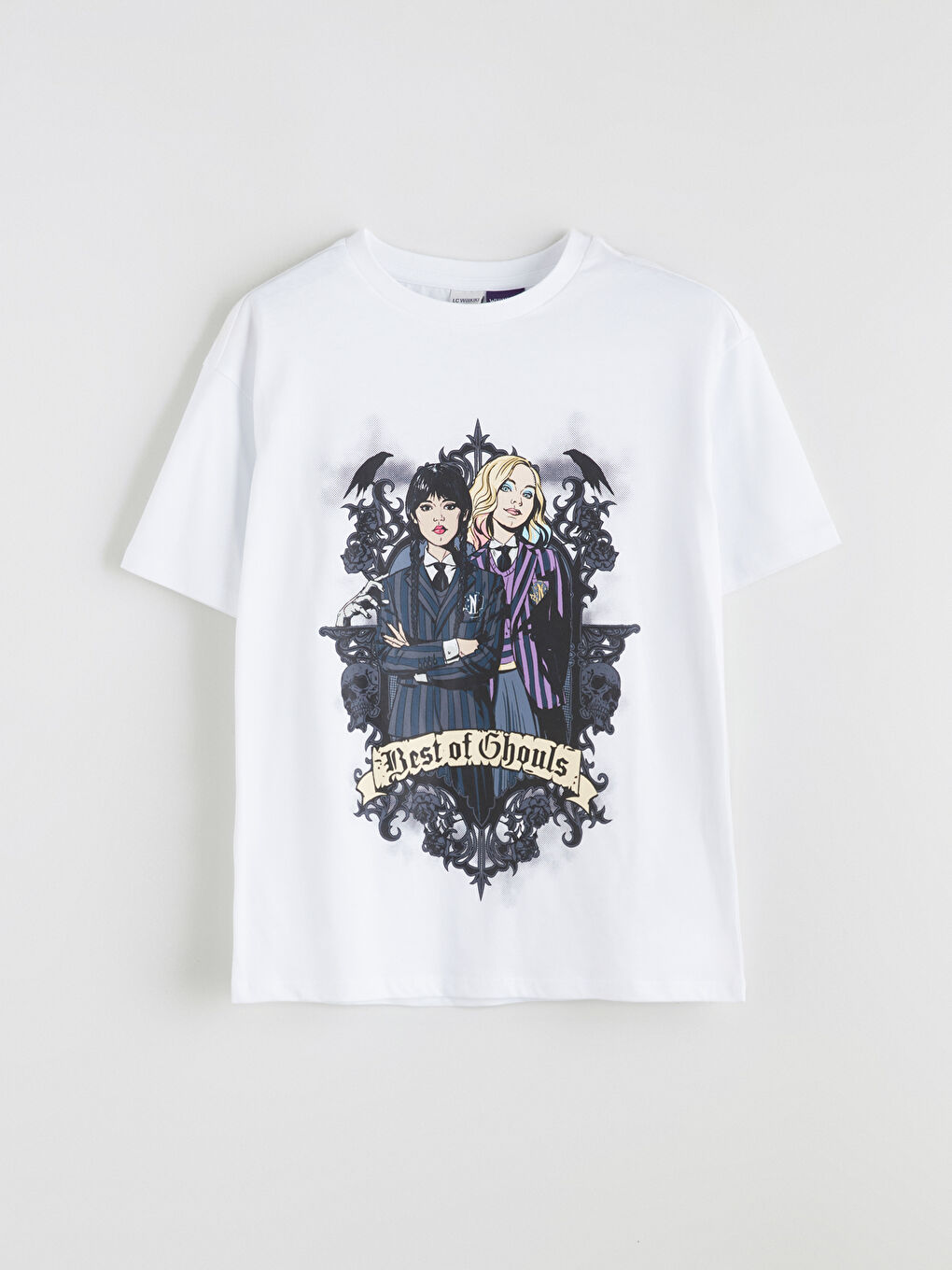 LCW Kids Girl WHITE T-Shirt -W5K330Z4-Q6K