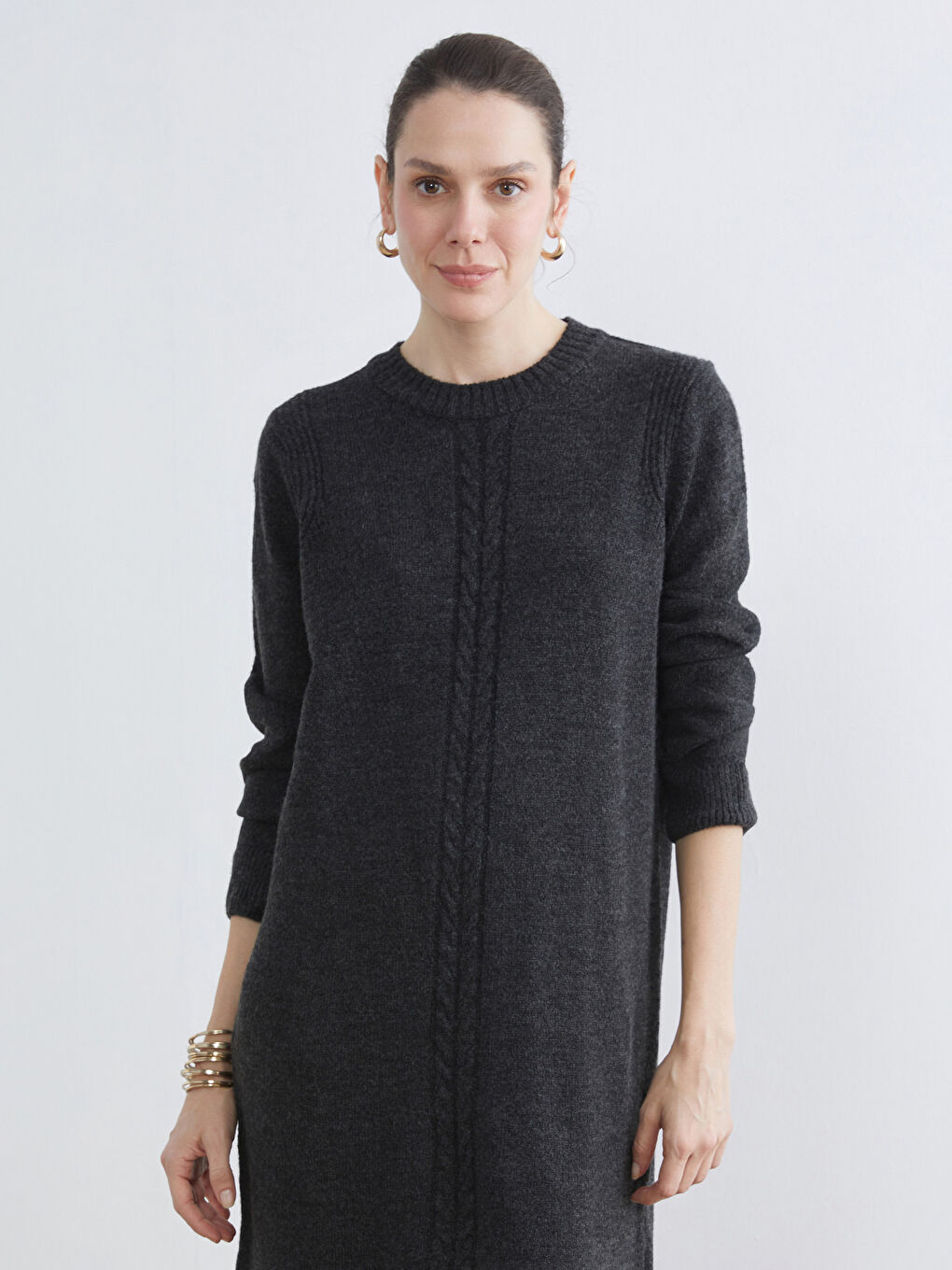 Woman ANTHRACITE Dress-1