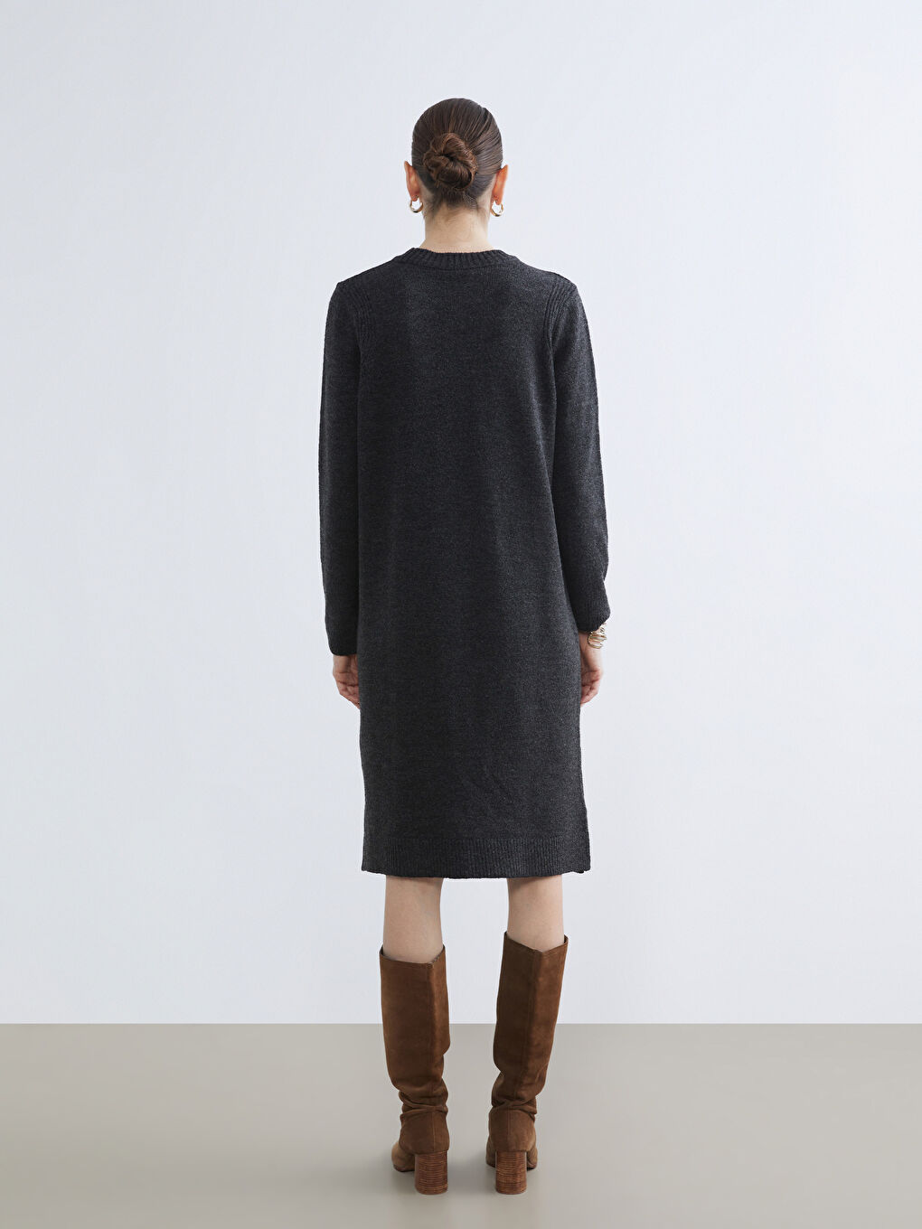 Woman ANTHRACITE Dress-3