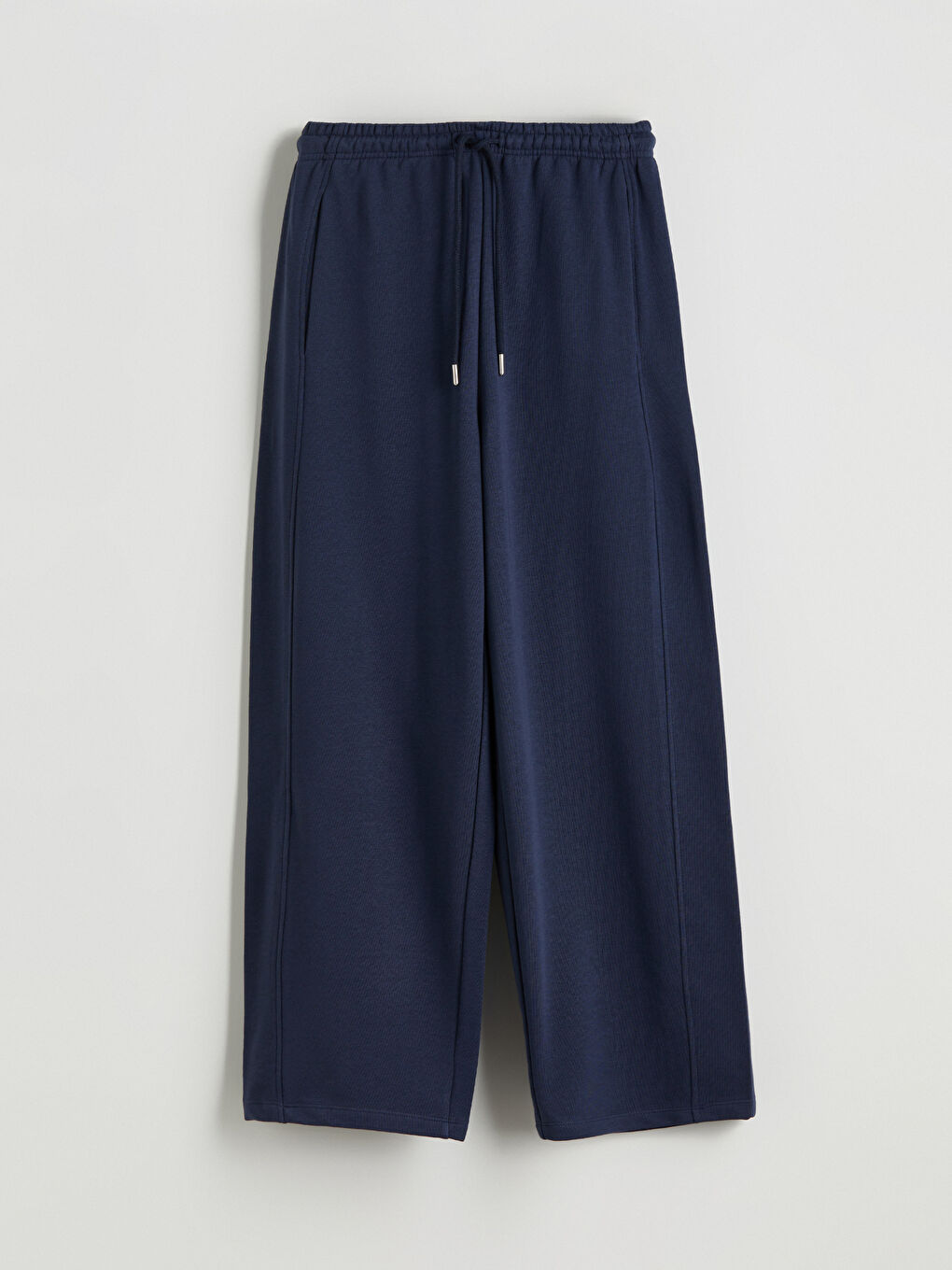 Lacivert Beli Lastikli Kadın Eşofman Altı-5