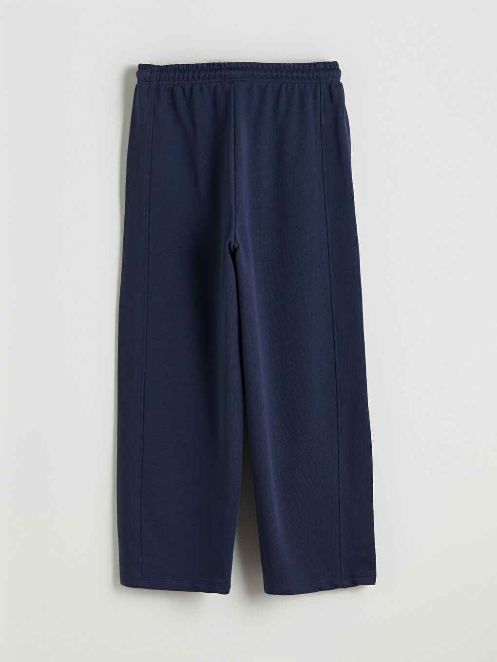 Lacivert Beli Lastikli Kadın Eşofman Altı-6