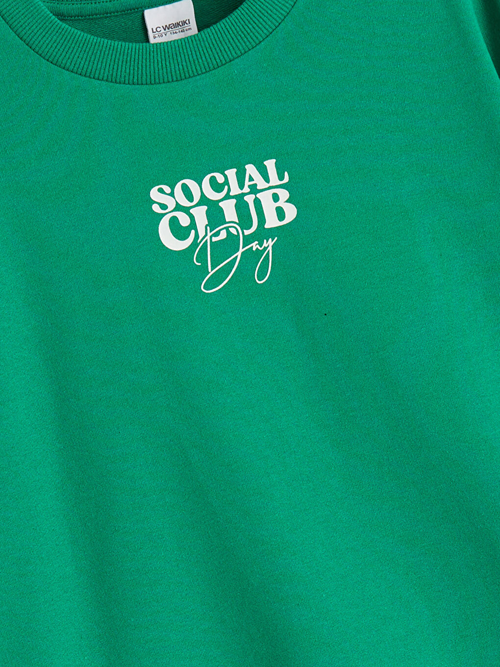 Rundhalsausschnitt Bedrucktes Sweatshirt für Mädchen-2