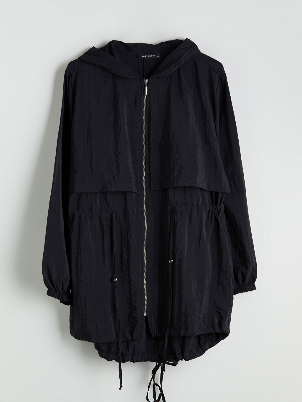 Hooded Women's Raincoat-4
