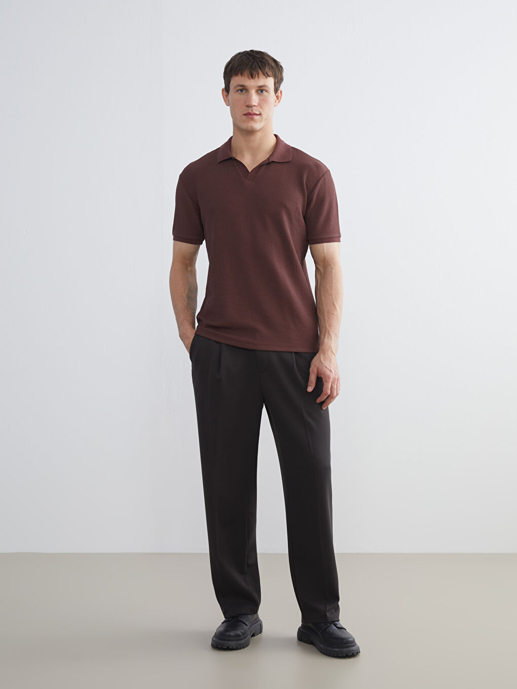 Men's Polo Neck T-Shirt-1