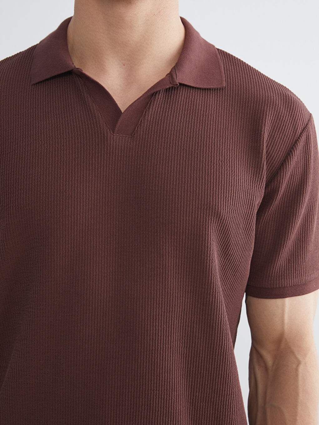 Men's Polo Neck T-Shirt-2