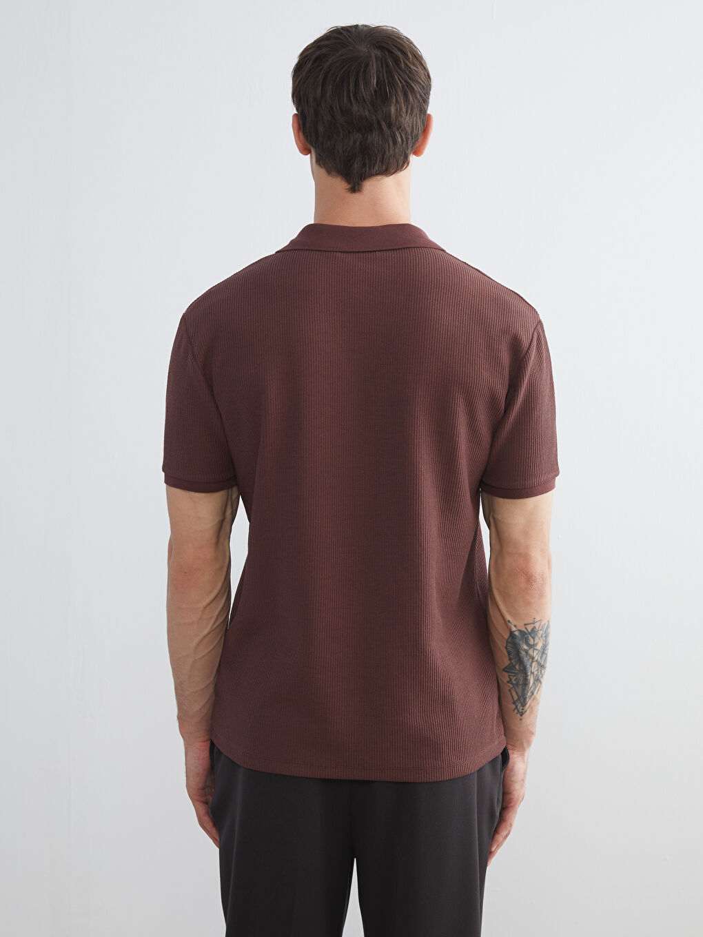 Men's Polo Neck T-Shirt-3