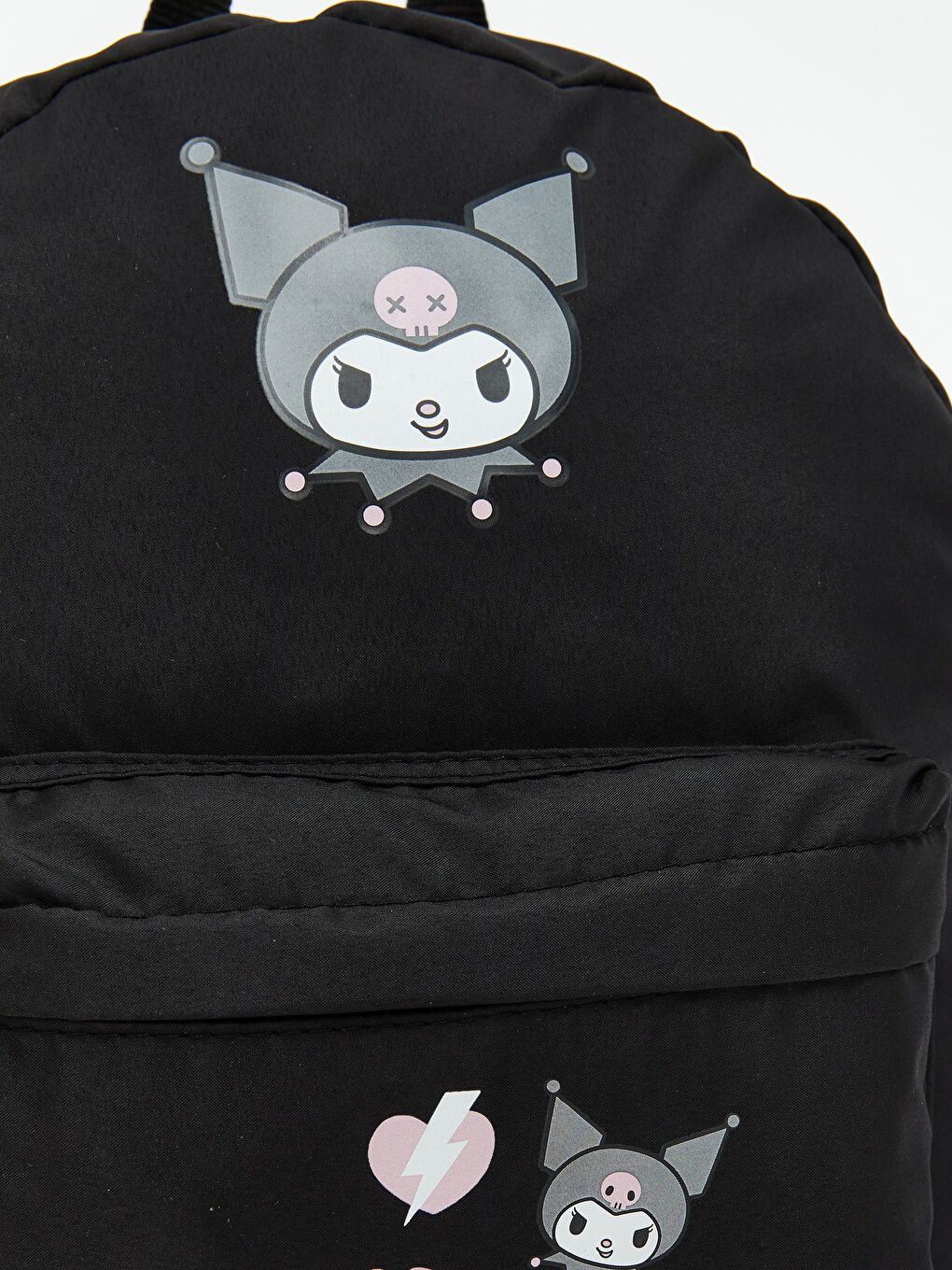 Siyah Kuromi Baskılı Kız Çocuk Okul Çantası-2