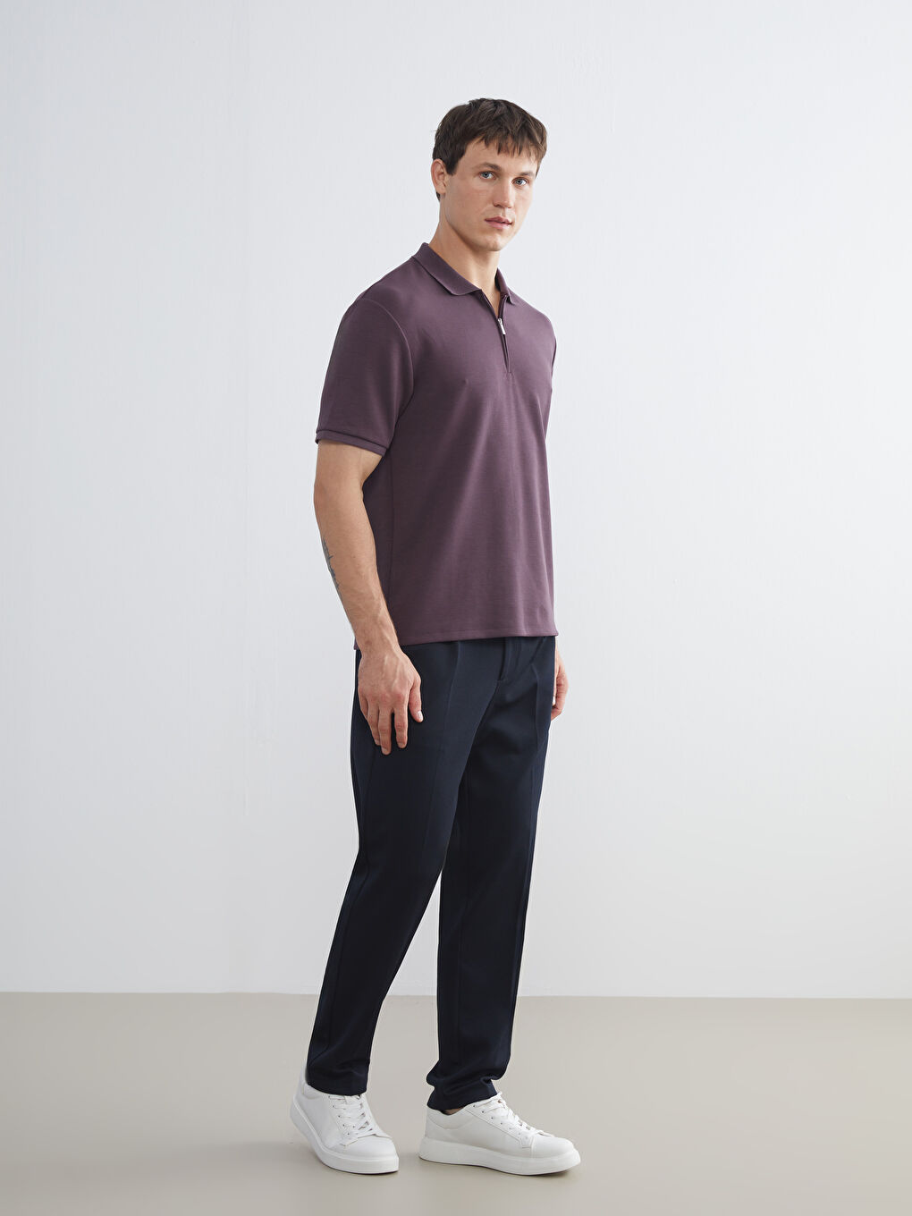 Men's Polo Neck T-Shirt-1