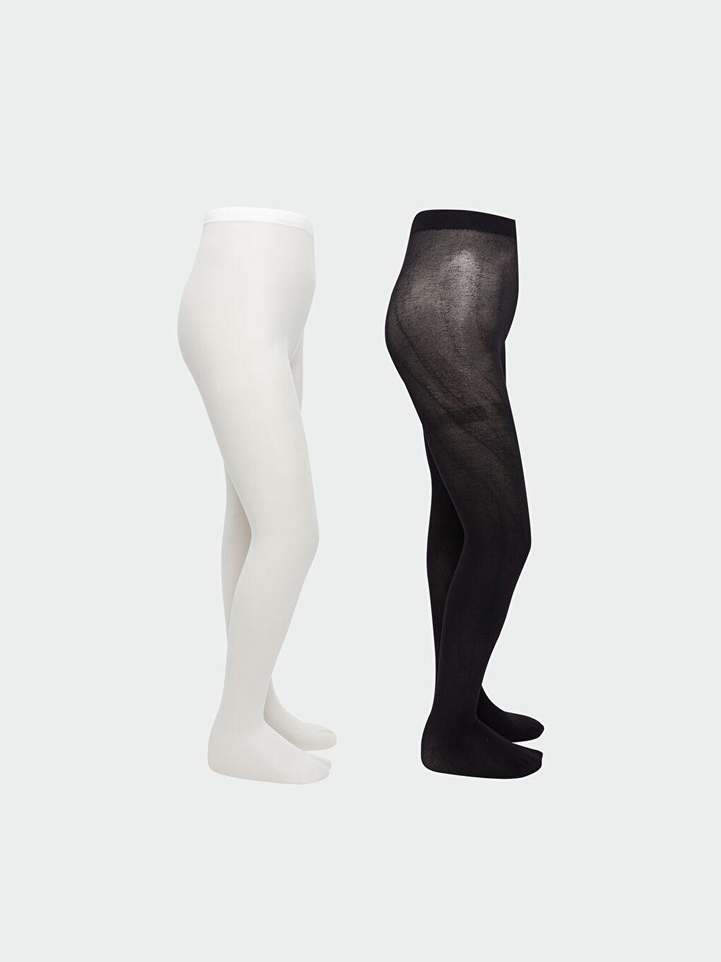 LCW ECO Basic Girls' Tights 2 Pack -W5K422Z4-EEW