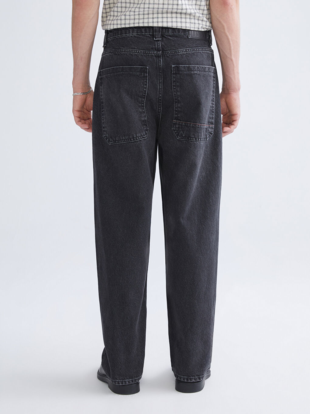 Джинсы мужские очень широкого кроя-3