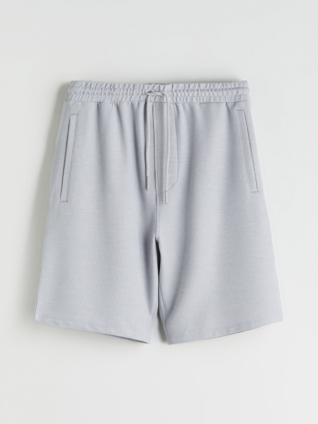 Gri Standart Kalıp Erkek Şort-4