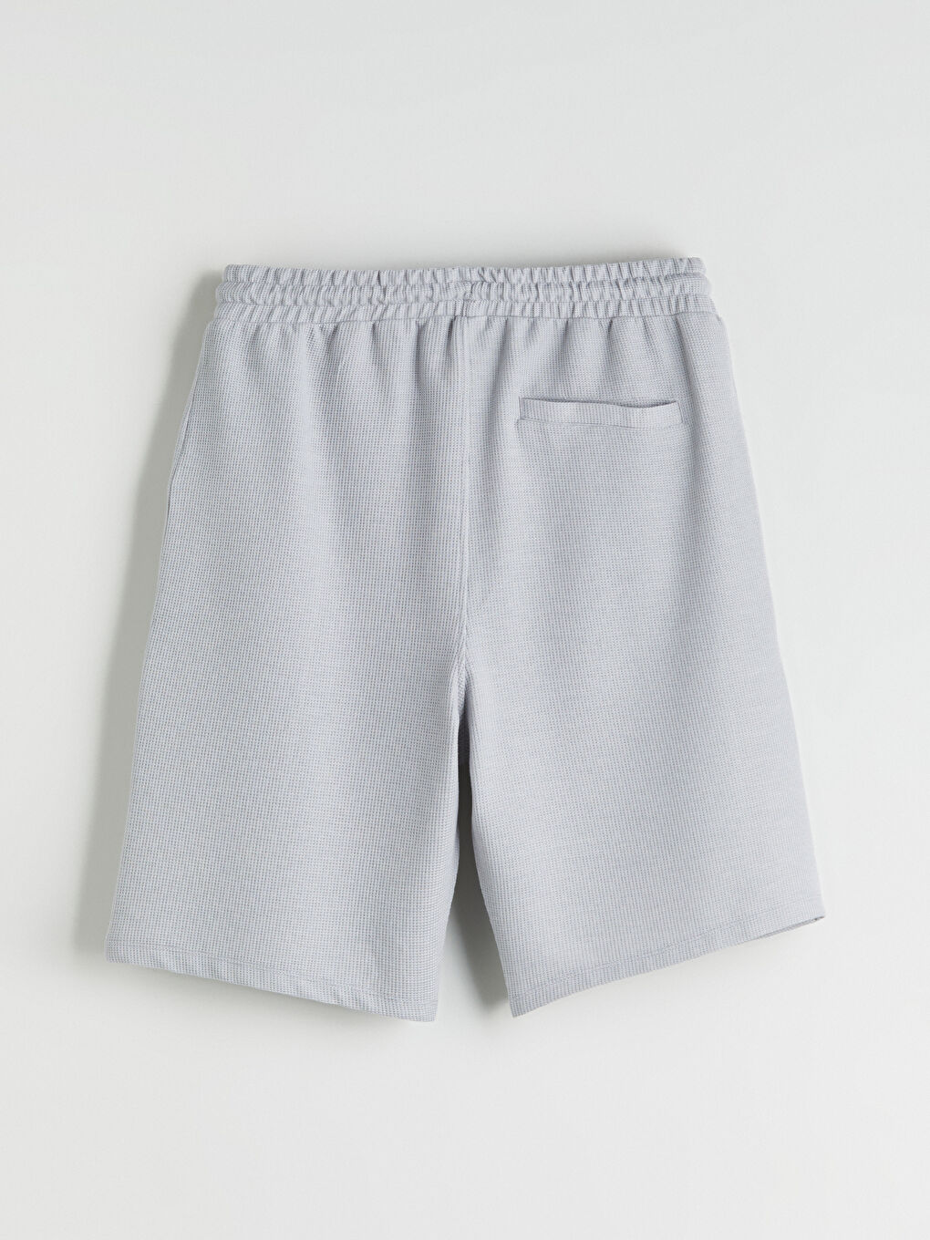 Gri Standart Kalıp Erkek Şort-5