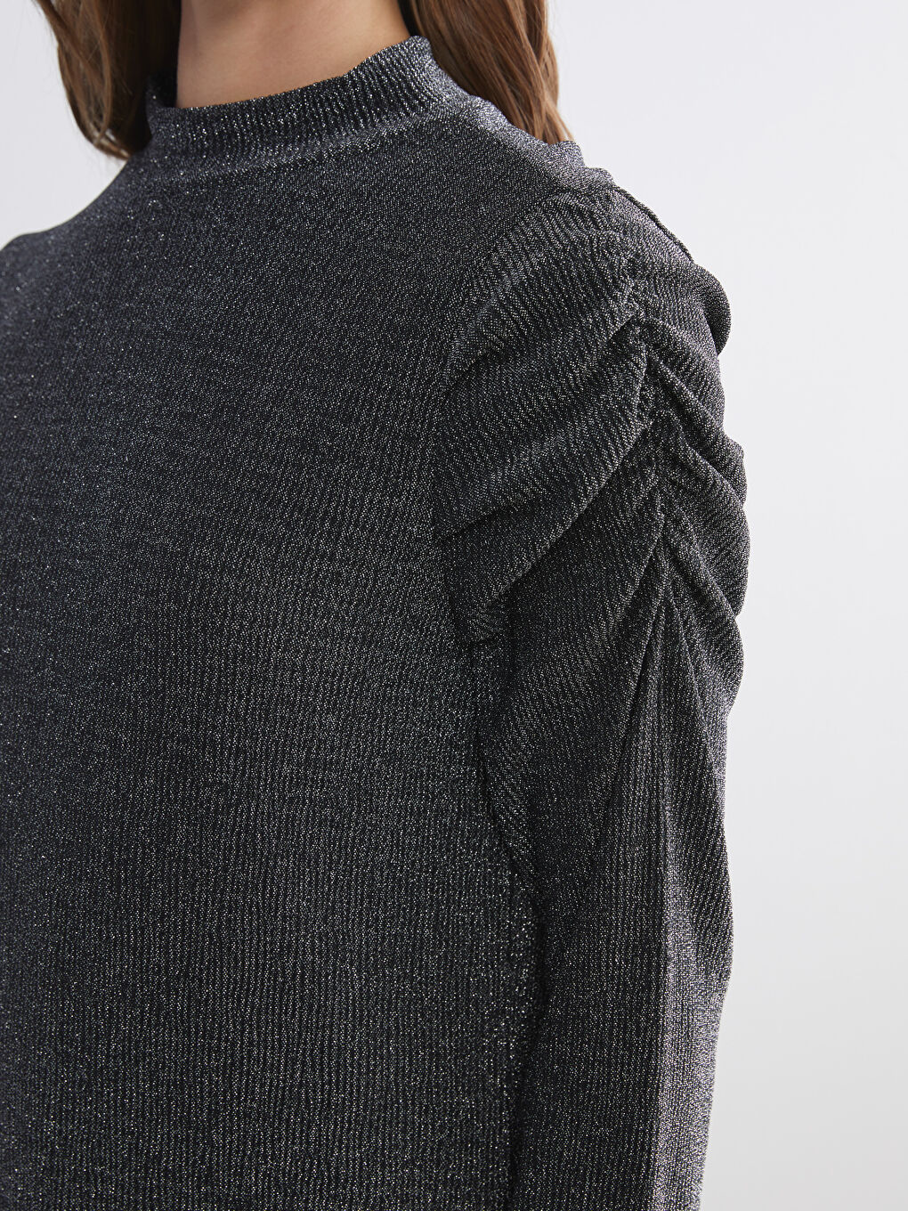 Woman ANTHRACITE Sweatshirt-2