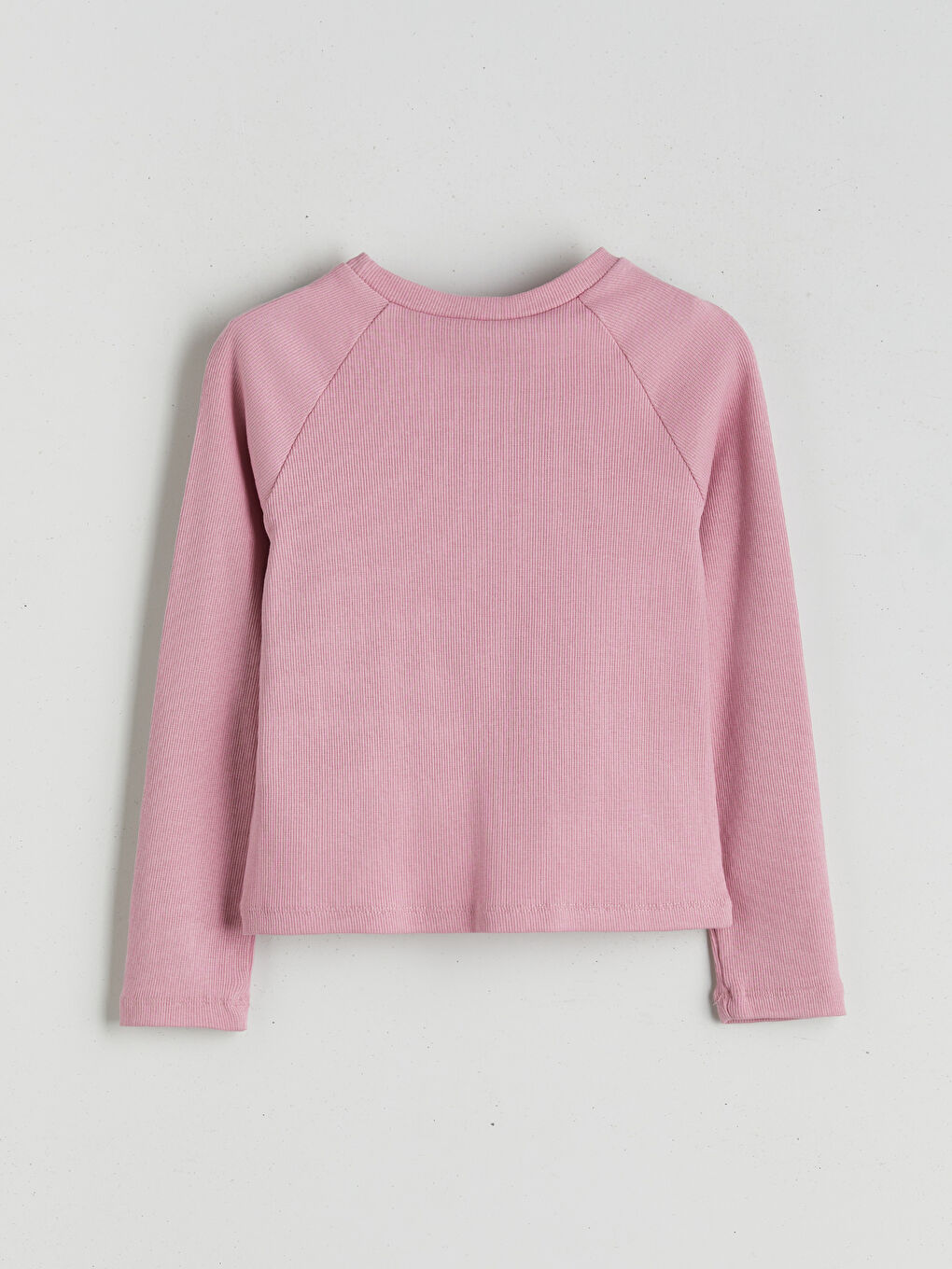 Crew Neck Girls' T-Shirt-1