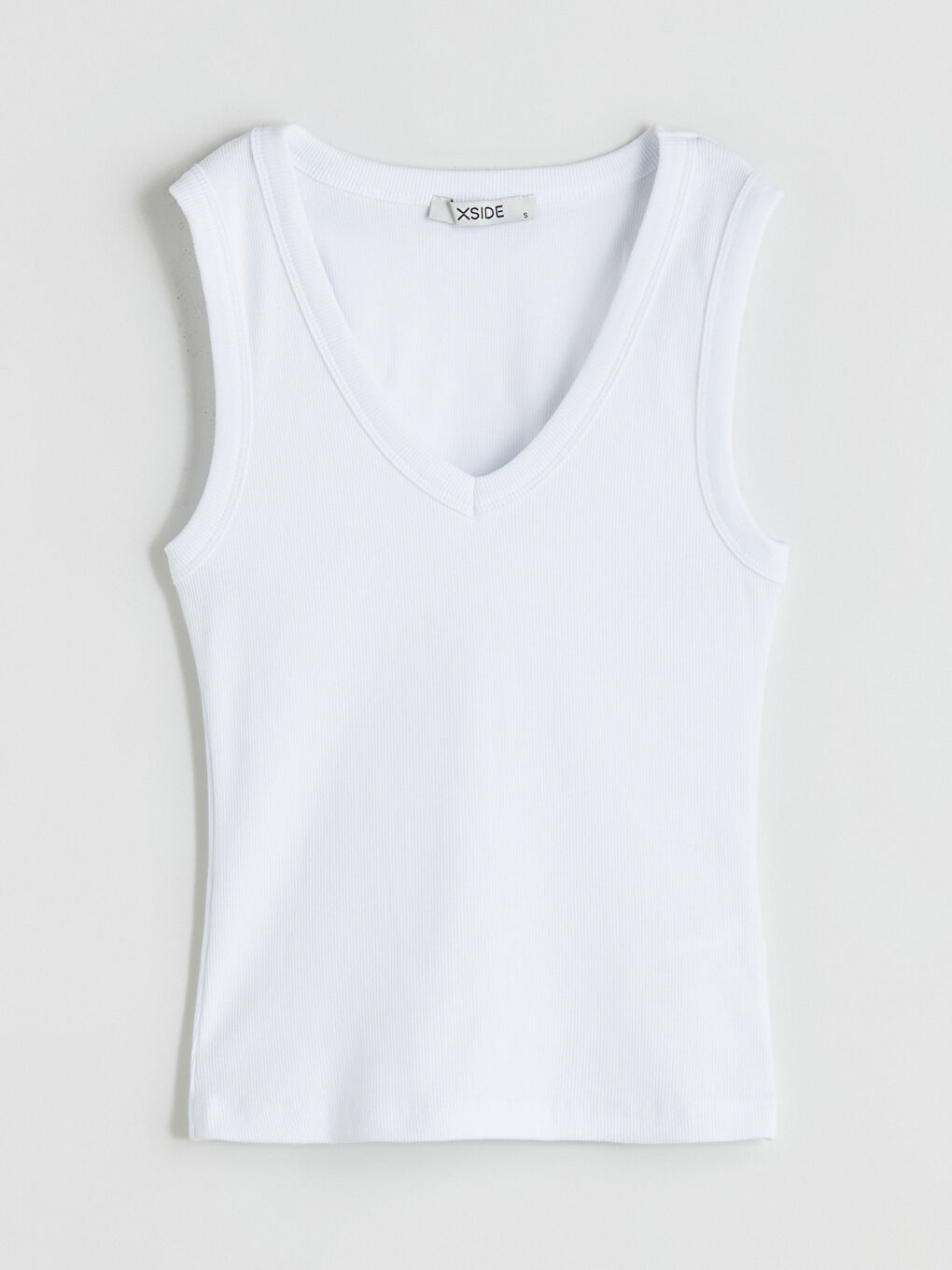 XSIDE Woman WHITE Tank Top -W5K494Z8-Q6K