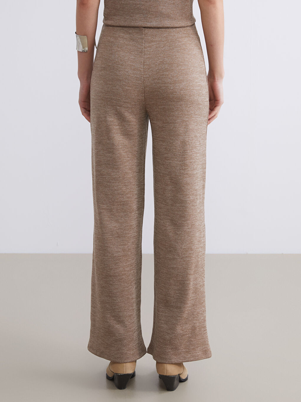 Elasticated Waist Women's Trousers-3
