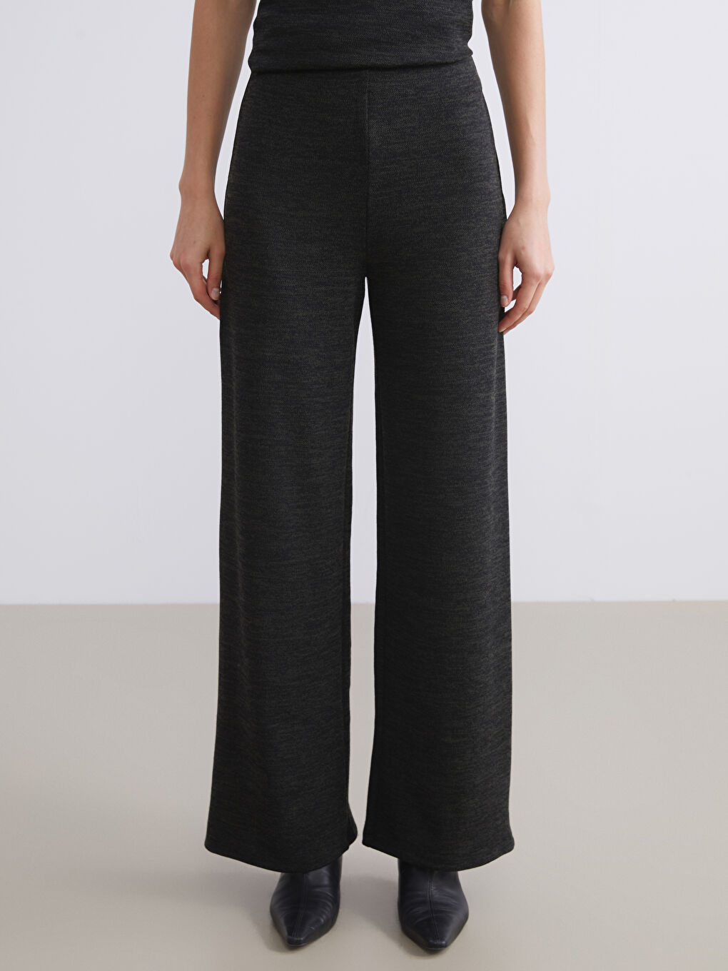 Elasticated Waist Women's Trousers-1