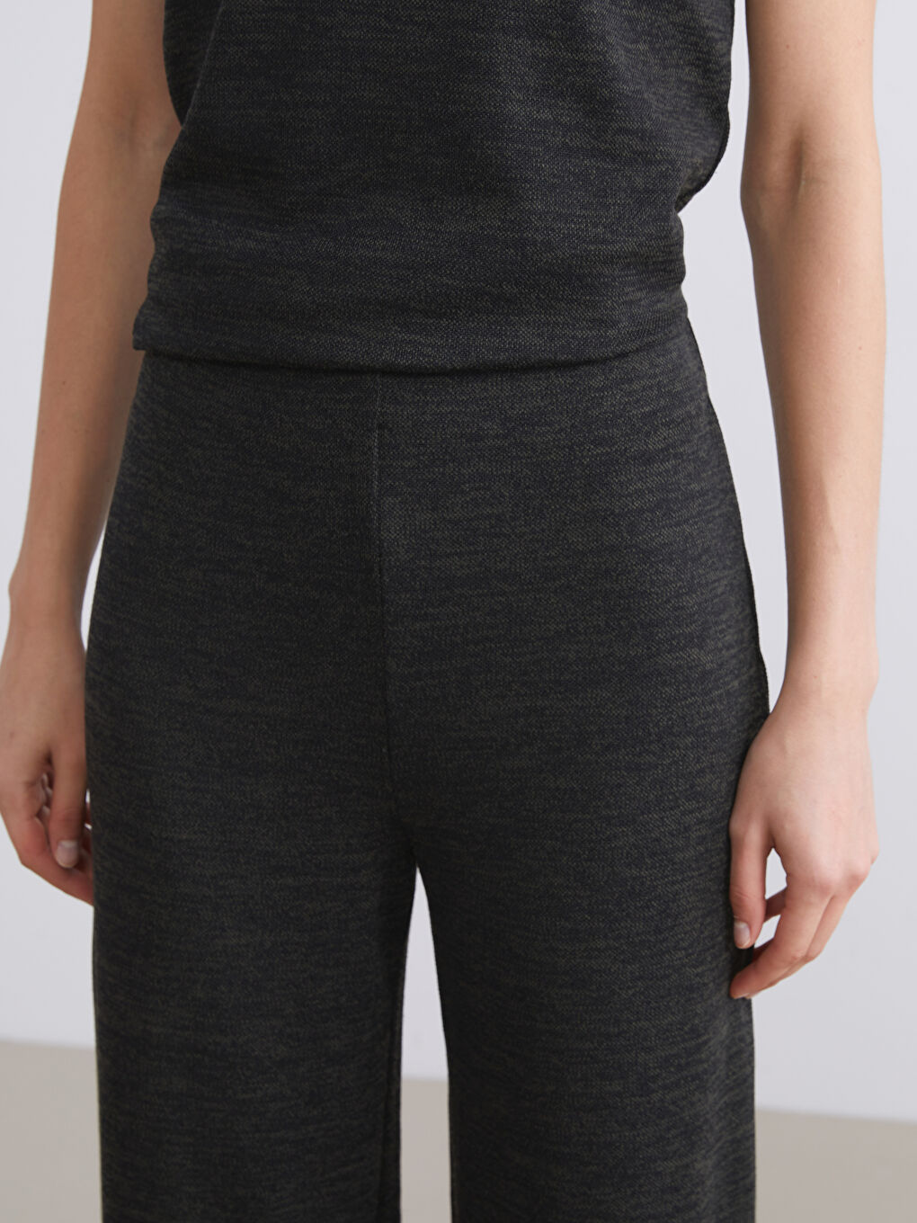 Elasticated Waist Women's Trousers-2