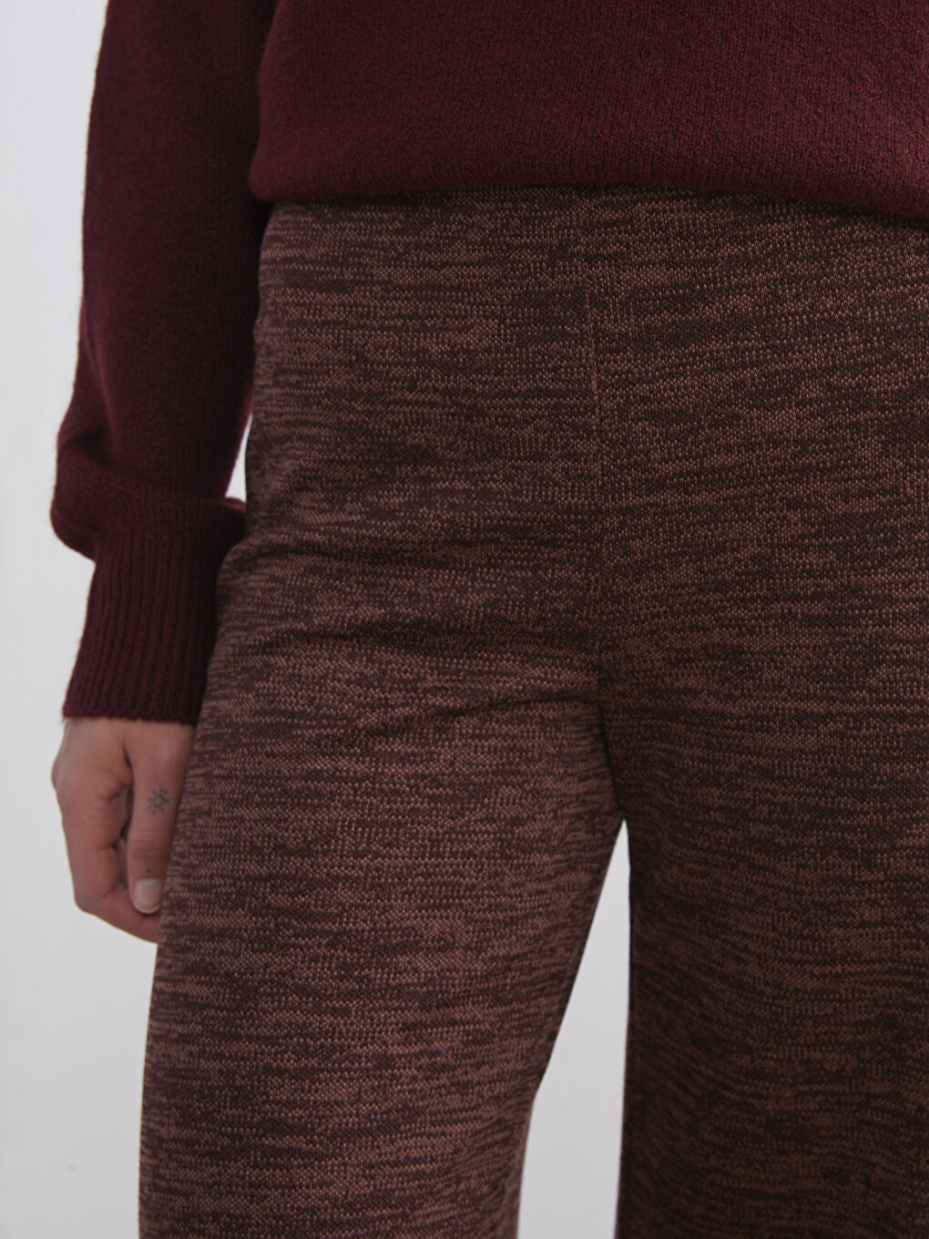 Elasticated Waist Women's Trousers-2
