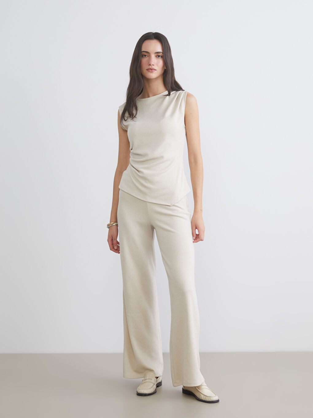 Elasticated Waist Women's Trousers