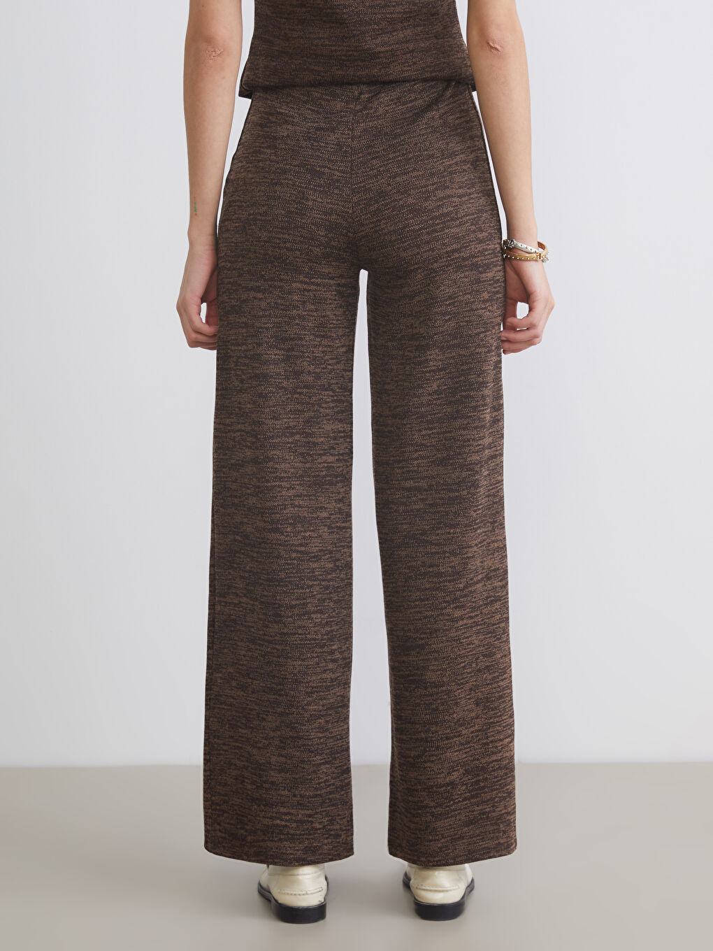 Elasticated Waist Women's Trousers-3