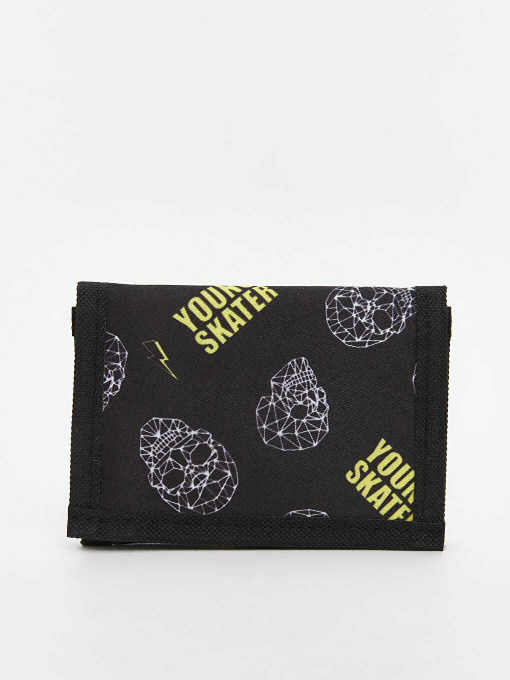 Siyah Baskılı Erkek Çocuk Cüzdan