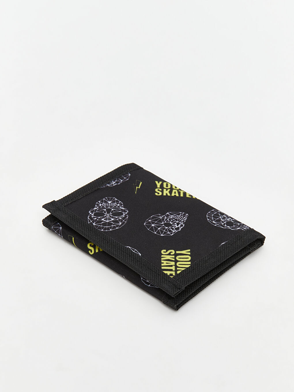 Siyah Baskılı Erkek Çocuk Cüzdan-1