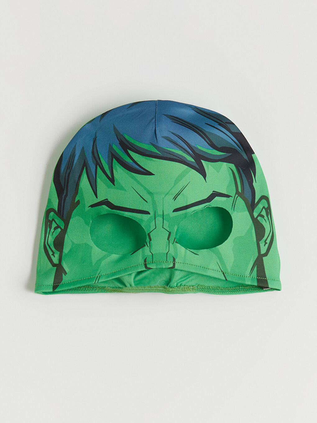 Yeşil Erkek Çocuk Hulk Kostüm ve Maske-3