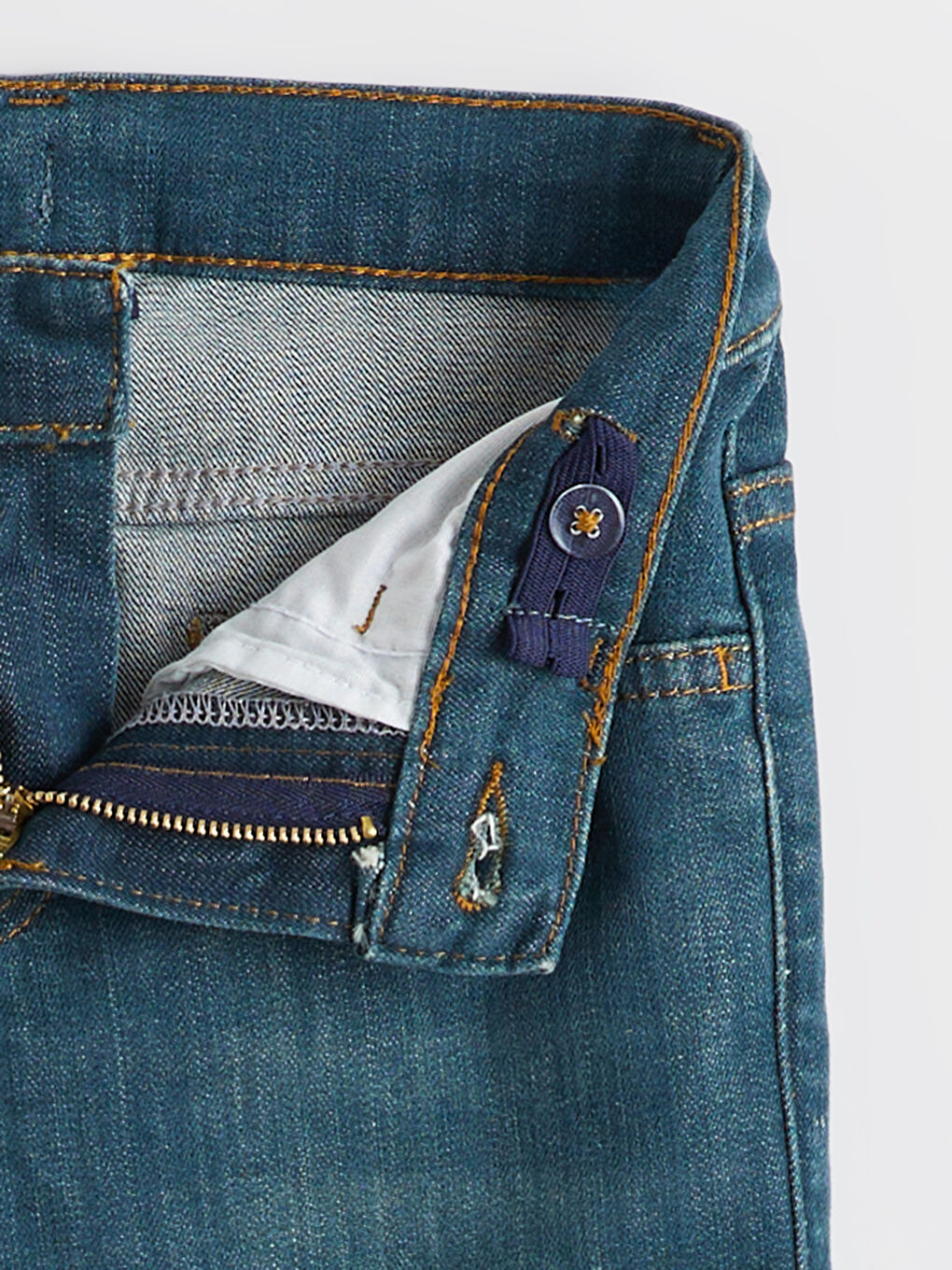 İndigo Slim Fit Erkek Çocuk Jean Pantolon-1