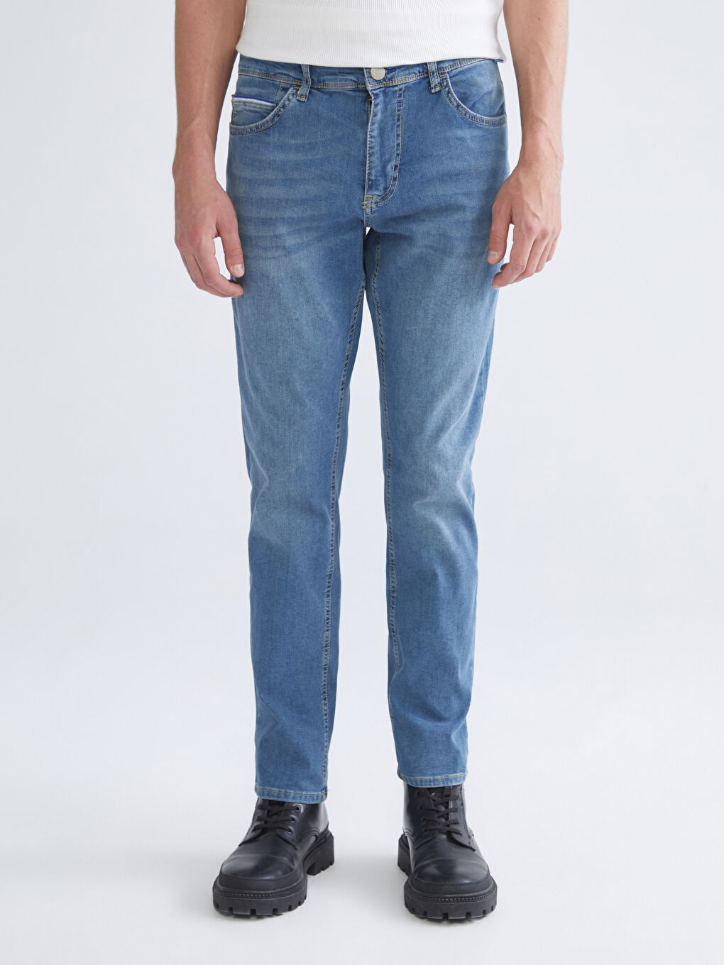 İndigo 750 Slim Fit Erkek Jean Pantolon-2
