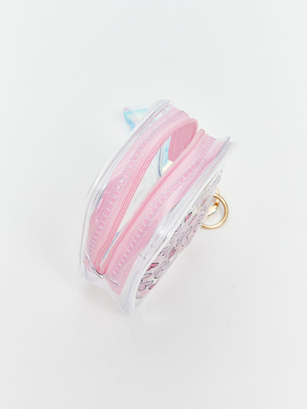 Şeffaf Görünümlü Kadın Cüzdan Anahtarlık-6