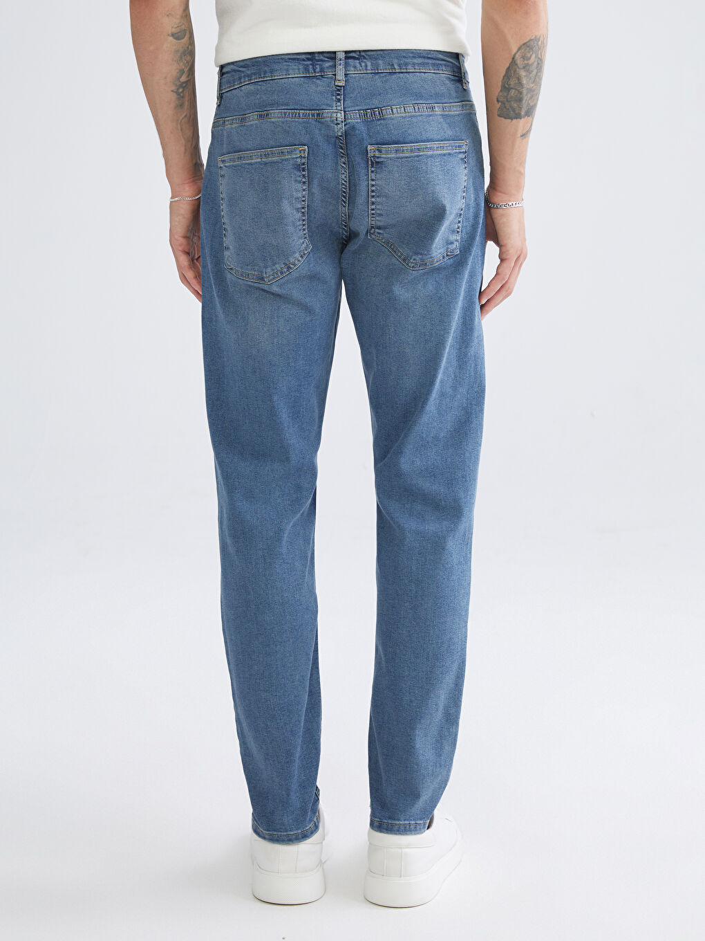 İndigo 730 Havuç Kalıp Erkek Jean Pantolon-3