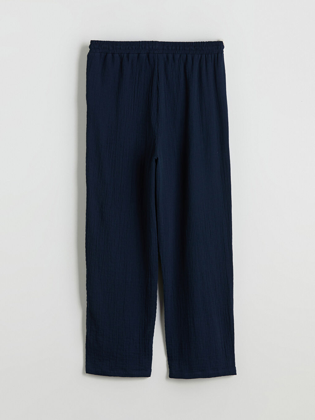 LCW Grace Elasticated Waist Textured Women's Trousers -W5K666Z8-E1J