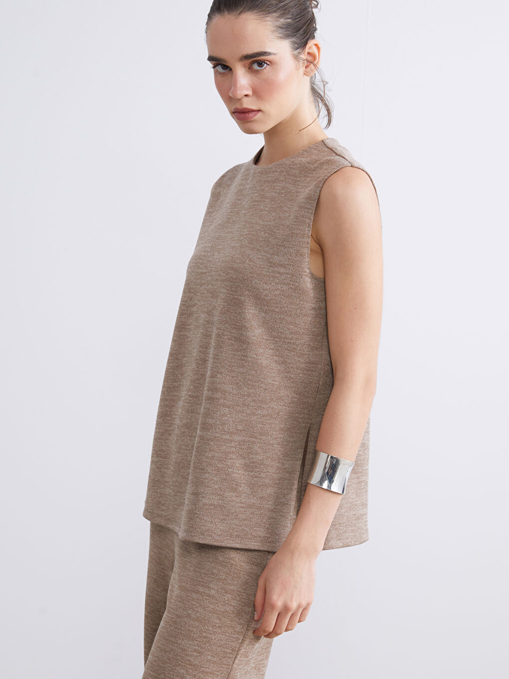 Crew Neck Women's Tank Top