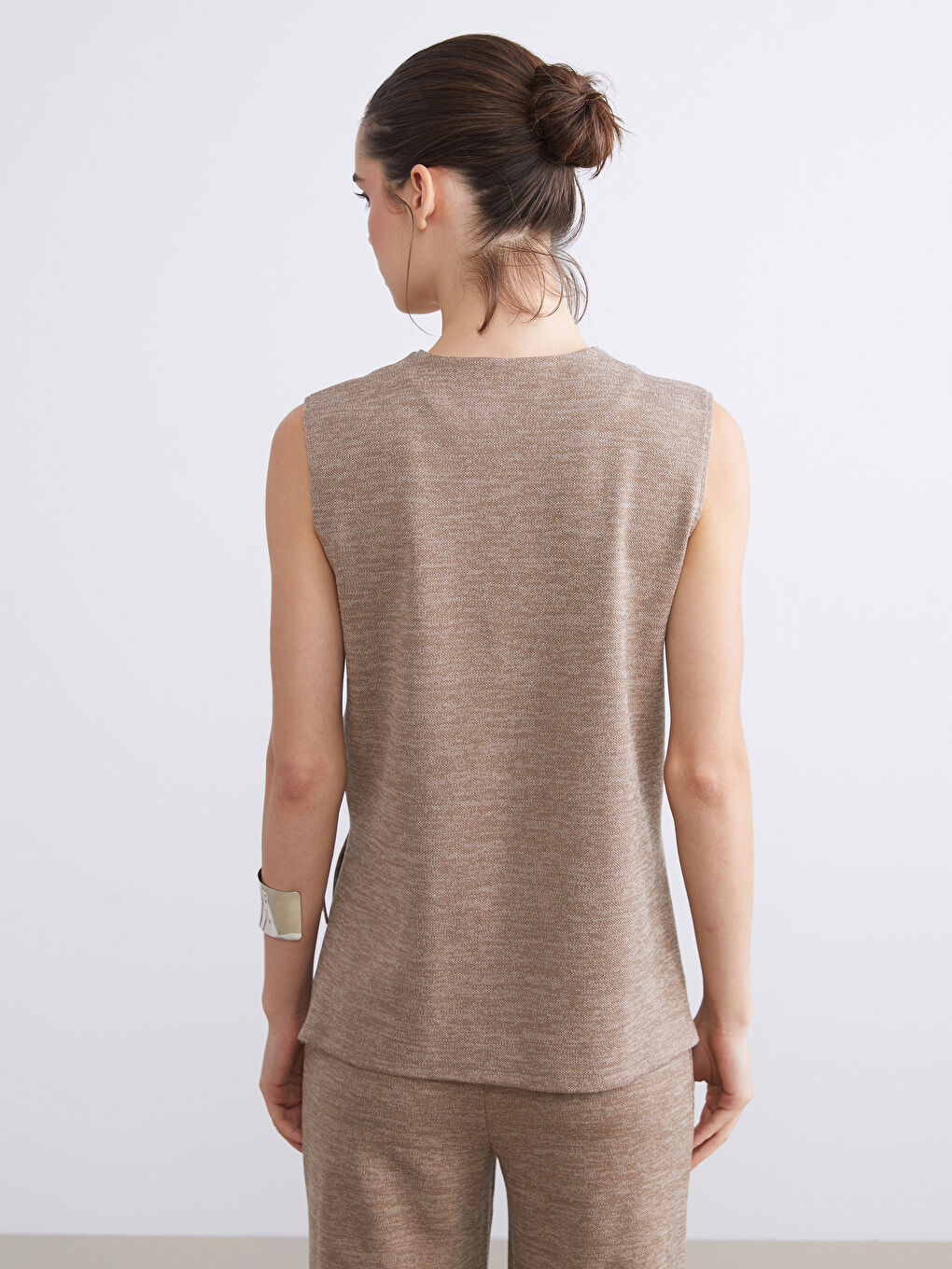 Crew Neck Women's Tank Top-3